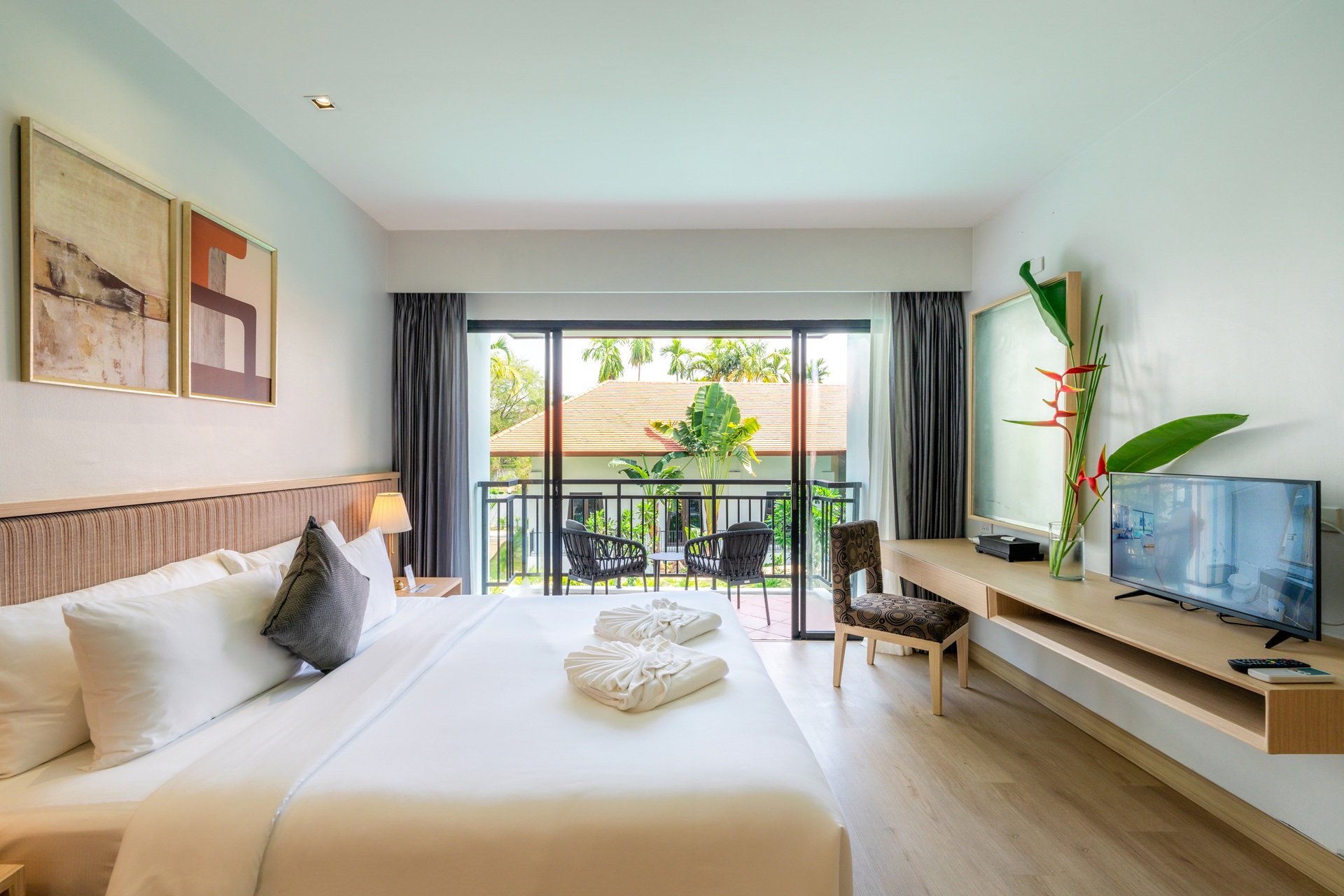 Deluxe Pool View Room at Mai Khao Beach Resort in Phuket